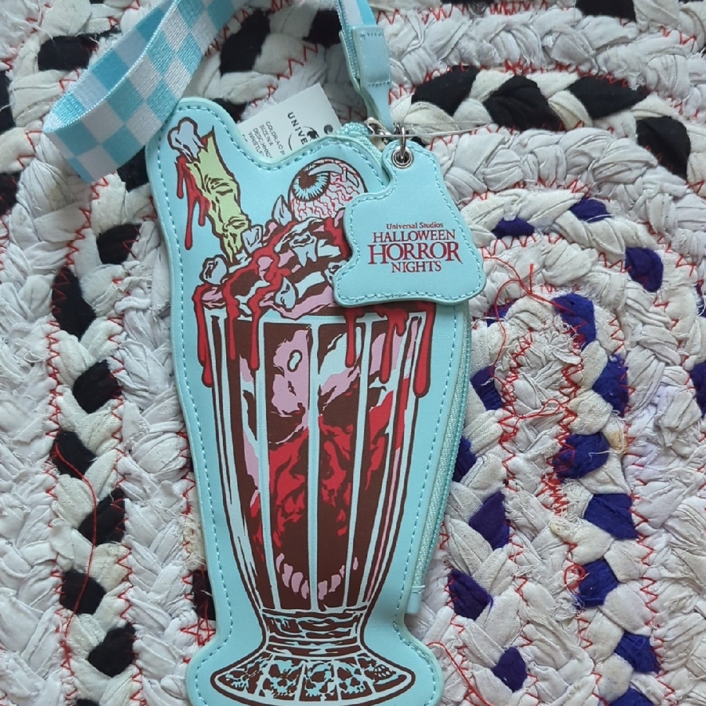 Universal Studios Halloween Horror Nights Milkshake Clutch